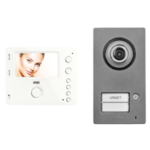 Kit portier video Mini Note 2, platine 1BP et moniteur 4,3 pouces