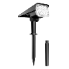 Spot solaire sur piquet - 3000°K - Faisceau 30° - 200 Lm - Eclairage