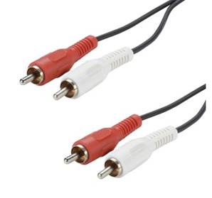 Cordon 2 RCA M/M - 10m