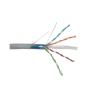 Câble Cat6 F/UTP LSZH 1x4 Paires Rigide monobrin Gris T500