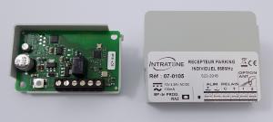 Récepteur HF spécial accès parking individuel avec antenne intégrée 