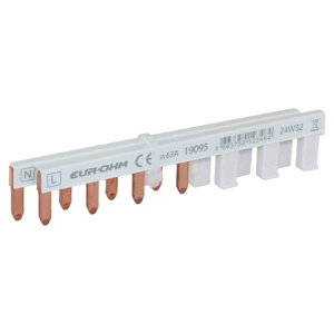 Peigne horizontal 1P+N 63A  12 dents