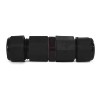 CONNECTEUR ETANCHE IP68 250V NOIR 3 FILS AUTOMATIQUE MONOBLOC