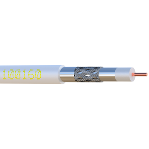 Câble 17 VAtC Class A Blanc- 3GHz bob. plastique 100M