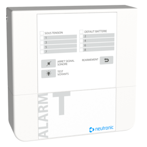 Nouveau Alarme Technique Mini format 8 zones  G2