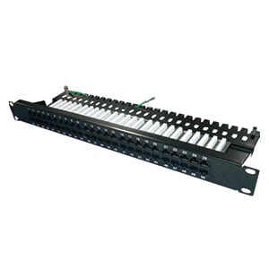 PANNEAU 1U Cat3 25 PORTS RJ45 19"