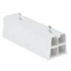 Support PVC sol blanc 450 - la paire