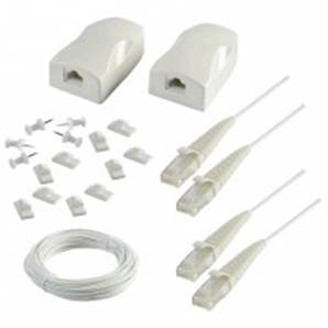 KIT DE DÉPORT ETHERNET ULTRA-FIN - 100Mbps - 20m
