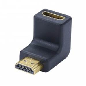 Adaptateur HDMI A coudé à 90° M/F - OR