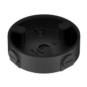 Embase plafond noire - IP66 - 14.6cm x 6.5cm x 14.7cm