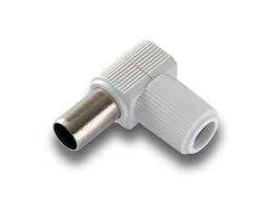 CONNECTEUR MALE 90º 9,5mm BLINDE MC 095