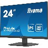 MONITEUR LED 24" FULL HD dalle VA, 250cd/m², HP, VGA, HDMI, DP, USB