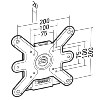 CLIFF 200 - Support fixe pour écrans de 19" à 43"