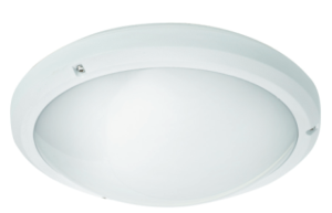 DEIMOS HUBLOT LED DETECTEUR 14W 1200lm 4000°K ROND BLANC IP65 EDF