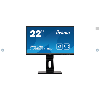 MONITEUR LED 22" FULL HD 16/9 1ms 250cd/m² VGA/Display/HDMI PIED REGL