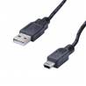 Cordon USB A 2.0 M / mini USB B M - noir - 2 m