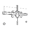 FiXiT 600C- Support fixe pour écrans incurvés ou à dos irrégulier  de