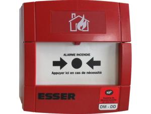 Déclencheur manuel rouge MCP1A-R910SF avec membrane pour EA 1.