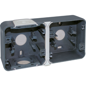 BOITE 2P GRIS horiz SAILLIE