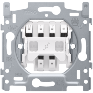 Socle pour un interrupteur va-et-vient ou un interrupteur à tirette 