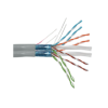 Câble Cat6 F/UTP LSZH 2x4 Paires Rigide monobrin Gris T500