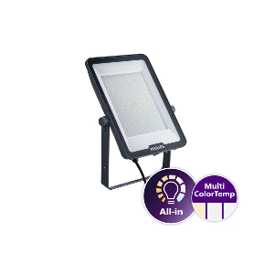 Ledinaire Floodlight All in BVP169 MultiCCT 830 840 865 SYM 150W 1800