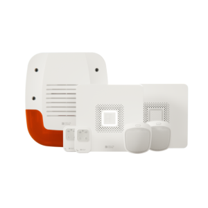 Pack Optimal alarme connecté 4G Wi-Fi Ethernet 8 zones + Sirènes