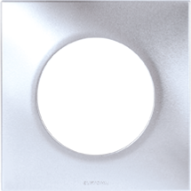 SQUARE PLAQUE SILVER 1P