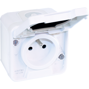 OXXO PC 2P+T SAILLIE BLANC IP55 