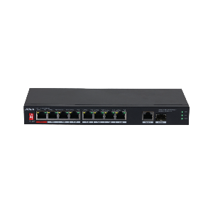 Switch de bureau non gere a 10 ports avec PoE à 8 ports
