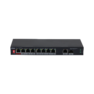 Commutateur de bureau non gere a 10 ports avec PoE a 8 ports