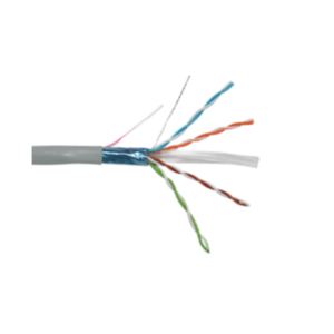 Câble Cat6 F/UTP LSZH 1x4 Paires Rigide monobrin Gris Box B305