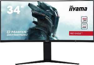 MONITEUR 34" G-Master, 3440x1440 dalle incurvé, haut parleur
