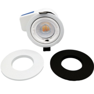CALIPSO Spot 7W IP65 BBC CTC 2700/3000/4000K livré avec 2 collerettes