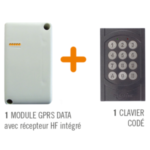 Intrabox Data Mini HF + clavier codé : 1 Module de transmissions Eco 