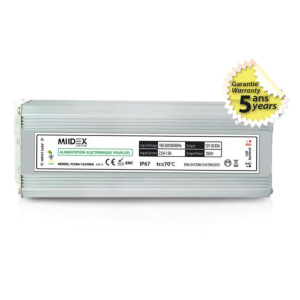 ALIM 12V DC LUMINEUX 250W IP67 5ANS