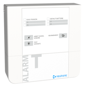 Nouveau Alarme Technique Mini format 4 zones  G2