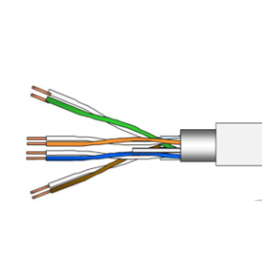 CABLE INFO Silverline F/UTP Cat 6 250 Mhz 1x4P LSZH Blanc BOX 305M
