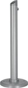 Cendrier tubulaire sur pied inox et aluminium Totem