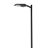 Projecteur/Lanterne solaire 15W à détection faisceau asymétrique