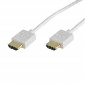 HDMI 4K ULTRA FLEX 2m - 30ips - Blanc - 2.0 Compatible - Diam 4mm