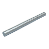 Tige filetée TR M10 1M G/M10x1000mm/Zingué