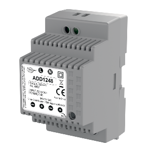 Alimentation sur rail DIN  230V AC / 12V DC / 60W - 5A 3 modules