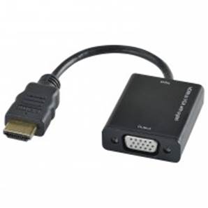 Convertisseur HDMI M vers VGA F - Full HD 1080p vers 1600x1200p - 0m1
