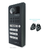 Interphone Vidéo Villa 1 bouton d'appel - inclus gestion à distance e