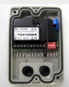 Récepteur HF Eco avec antenne intégrée - 2 relais - Etanche - Pose e
