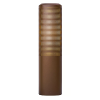 Potelet - Sidara 45 - Aluminium - Seaside marron metallise - E27