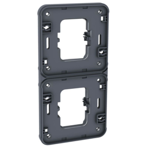 OXXO Support double V GRIS ENCASTRE