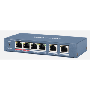 Switch POE Megabit 4 ports 60W DS-3E0106HP-E