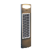 Borne solaire double face Twins - 3000°K 2x1000Lm - 3000°K - 3 modes